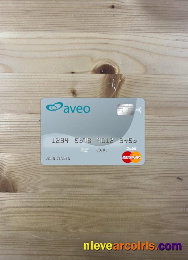 Australia Aveo bank master card photolook